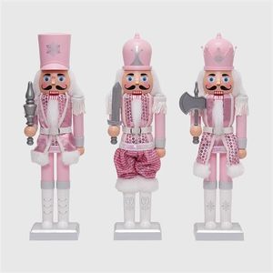 Festive 3pcs <b>Musical</b> Nutcracker Soldier Set With LED Lights & Moving Hands For Xmas Gift - Product Image 1