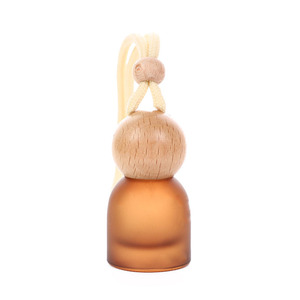 Botella redonda transparente de 10 ml para difusor de coche, colgante de cristal, mini botella difusora para coche. - Product Image 4