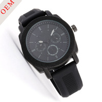 Montre-bracelet sport Seiko originale moderne personnalisée en métal avec bracelet en cuir PU noir, mouvement à quartz, alliage classique, cristal, étanche