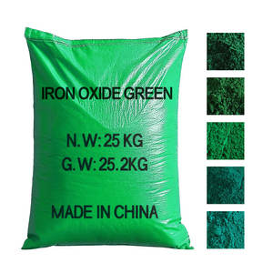 Mortero de cemento verde de óxido Ron revestimiento de pintura de óxido férrico para piso PC Color ladrillos 5605 hierro compuesto verde hormigón hierro verde - Product Image 1