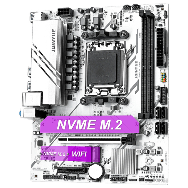 M.2 NVME B650M PRO AMD AM5 Gaming Motherboard DDR5 4800 6000+MHz 32GB RAM 64GB Max Capacity SATA MATX ATX Form Factor New