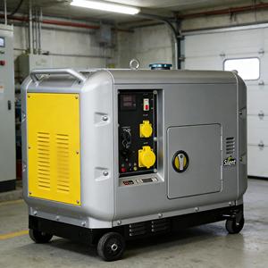 Générateur Diesel Insonorisé Portable 3KW-20KVA Monophasé/Triphasé 50/60Hz Tout Cuivre Soudé Super Silencieux Alimentation de Secours Domestique avec ATS - Product Image 1
