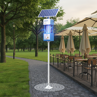 Lampe Solaire Anti-Insectes IoT Agricole 4G WiFi UV LED – Éclairage Intelligent de Contrôle des Nuisibles pour Ferme et Verger