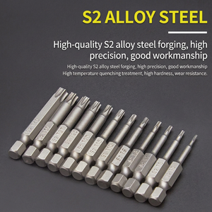 Punta de Destornillador Hueca de Acero Aleado S2, M2 M4, Vástago Hexagonal de 1/4, Ajustable de 0-2000 rpm, Torque de 1-10 NM para Taladro Eléctrico - Product Image 2
