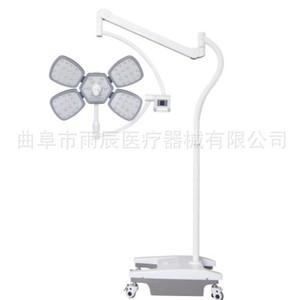 โคมไฟ LED แนวตั้ง 5 หลอด รุ่น Petal Shadowless กำลังไฟ 150 วัตต์ ได้รับการรับรองมาตรฐาน CE พร้อมระบบจ่ายไฟฉุกเฉิน สำหรับโรงพยาบาลสัตว์ แบบตั้งพื้น พกพาได้ ใช้ได้กับหลอดเดียว - Product Image 4