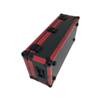 Valise de transport en aluminium et contreplaqué sur mesure, protection robuste, étanche IP67, OEM/ODM pour le stockage d'outils et d'instruments, deux poignées à boucle
