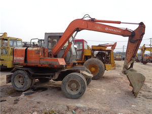 Hitachi — mini pelle à roues ex60, excavateur Original du japon, hitachi ex60 ex100 ex120 ex200 - Product Image 5