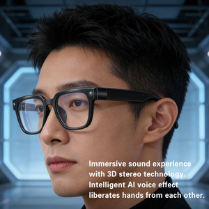 Smart <b>Glasses</b> AI Real-Time Translation 1080P <b>Camera</b> App Control Plastic Titanium Frame Single Lens Type-C Charging Q11 - Product Image 5