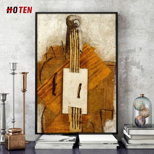 Mural de Arte Abstracto Europeo, Pintura Creativa Americana para Colgar, Pintura Famosa de Picasso, Decoración de Pared de Fondo, Soporte de Lienzo - Product Image 4