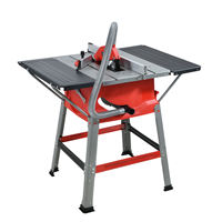 Scie à table de 10 pouces, scie circulaire électrique de haute qualité, scie à table portable pour le travail du bois