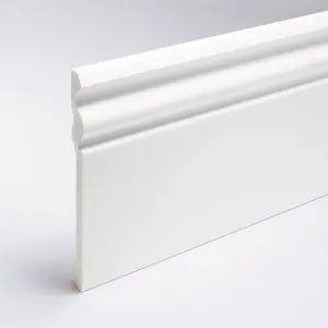Vente chaude de haute qualité en plastique étanche en polystyrène PS cadre plinthe plancher moulage décoratif PS plinthe