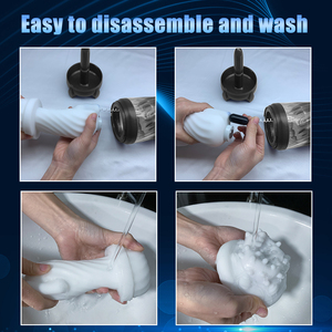 Masturbateur automatique pour homme Rotation mains libres Machine <span class=keywords><strong>Masturbation</strong></span> masculine Coupe Commodité Intimité Jouets sexuels de poche pour homme - Product Image 5