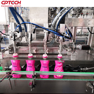 Đầy Đủ Tự Động Tóc Dầu Piston Điền Máy Tóc Sáp Điền Dòng Với Theo Dõi Thiết Kế Sử Dụng Piston Phụ Với Động Cơ Servo - Product Image 5