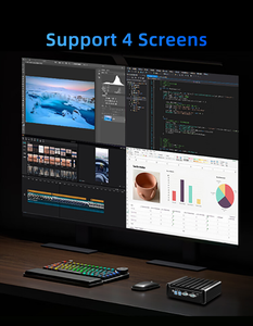 Mini PC Linux Ubuntu Intel I7 I5 <span class=keywords><strong>I3</strong></span> Celeron con WiFi, Mini Computadora de Escritorio para Juegos, Compatible con 4 Pantallas para la Industria Alimentaria - Product Image 6