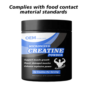 Fábrica de Creatina Monohidrato en Polvo OEM ODM, Soluciones de Empaque Personalizadas, Diseño de Etiquetas, Soporte de Marca - Product Image 3