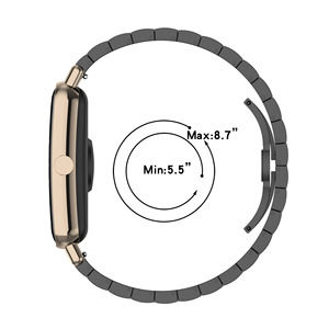 Correa de Reloj Inteligente BEEFLYPOWER de Diseño Metálico, Brazalete de Acero Inoxidable para <span class=keywords><strong>Huawei</strong></span> Watch <span class=keywords><strong>Fit</strong></span> <span class=keywords><strong>Mini</strong></span> - Product Image 3