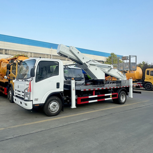 รถบรรทุก ISUZU 30M 4x2 สำหรับงานที่สูง รถกระเช้าแบบยืดหดได้ รถยกพื้นที่สูงแบบใหม่ เกียร์ธรรมดา - Product Image 4