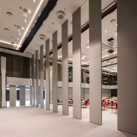 Cloison insonorisée mobile à haute isolation acoustique, cloison amovible pour salle de banquet, salle de conférence, projet
