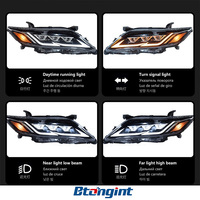 Feux avant à LED adaptés à la Toyota Camry 2010-2011, transforme l'ensemble de feux avant à LED Lexus en feux de jour à flux continu