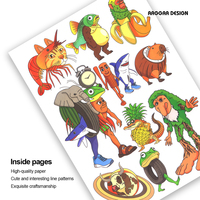 Libro para Colorear de World of Warcraft, el Más Vendido, Diversión para Niños, Libro para Colorear Abstracto con Diseños Alienígenas, Impreso y Personalizado al por Mayor