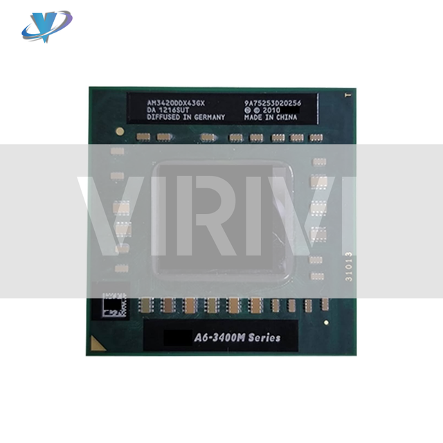 A6-3420M Laptop Quad-Core 2.5GHz 4MB Cache 35W TDP FS1 Socket 64-Bit 32nm CPU