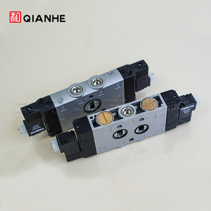 Vanne solénoïde Qianhe 1/4 po pour cylindre pneumatique de presse d'impression, vanne de commande électronique - Product Image 4