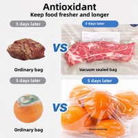 Mini-scelleuse sous vide multifonctionnelle avec pompe électrique pour sacs de conservation, dispositif d'emballage à compression pour aliments secs