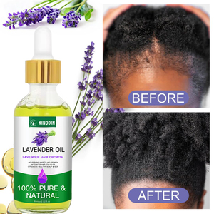 Mezcla de aceites naturales puros para el cuidado del cabello 100%, 11 aceites potentes para el crecimiento rápido del cabello, tratamiento eficaz para la pérdida de cabello para lavanda - Product Image 3