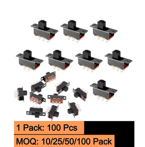 Mini Micro Slide <b>Switch</b> 6 Pin Mounting Electronic <b>Switch</b> for PCB Board Circuit <b>Control</b> DIY Projects and Embedded Hardware Use - Product Image 2