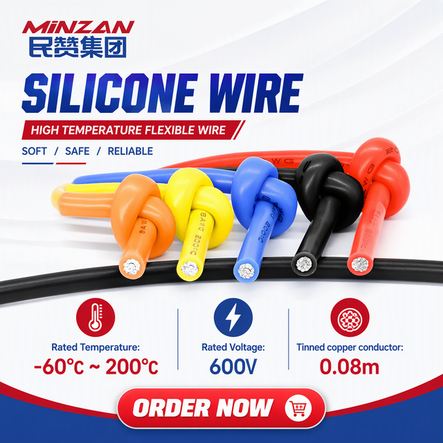 AWM 3135 AWM 3512 Tinned Copper Core 6AWG 8AWG 10AWG 12AWG 14AWG 16AWG 26AWG Red Black Silicone Wire Soft Silicone Wire