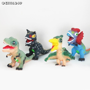 Đặt bức tượng nhỏ động vật đồ chơi mô phỏng mô hình động vật khuyến mại PVC mặt hàng rắn khủng long sản phẩm đồ chơi mô hình cho trẻ em với âm thanh - Product Image 6