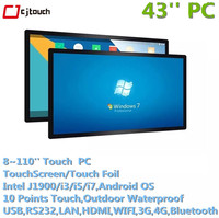 Écran tactile multitouch de 27, 32, 40, 43, 55, 65, 70, 75 ou 86 pouces, pièces détachées, haute qualité, livraison directe depuis l'usine