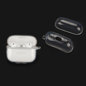 Funda de TPU de Silicona Transparente para Oppo Enco <span class=keywords><strong>Buds</strong></span> <span class=keywords><strong>3</strong></span> Pro, Compatible con <span class=keywords><strong>Airpods</strong></span> Pro, Funda para Auriculares Inalámbricos - Product Image 3