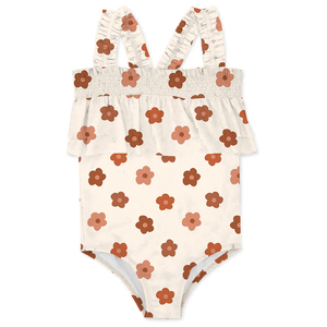 Vente en gros de maillots de bain pour enfants personnalisés <span class=keywords><strong>anti</strong></span>-<span class=keywords><strong>UV</strong></span> Ensembles de bikini pour filles Acheteuses Ensemble de bain à fleurs pour bébé Maillots de bain Bikinis Australian - Product Image 5