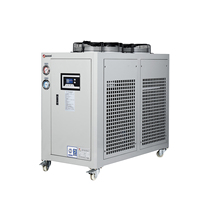 Enfriador de Agua Industrial Refrigerado por Aire MACHINE MORI MO-01A 1HP 2.6KW con Compresor Sanyo Copeland para CNC, Moldeo por Inyección, Láser, OEM