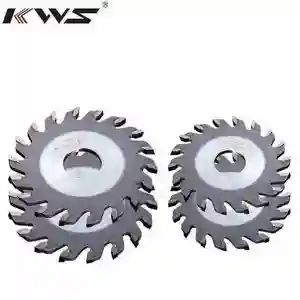 160mm 200mm 250mm Aluminum Grooving Carbide Saw Blade on Vertical Milling Machine