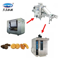 Machine de formage automatique de biscuits mous Skywin avec plateaux / Nouvelle machine rotative de fabrication de petits biscuits et de cookies - Prix