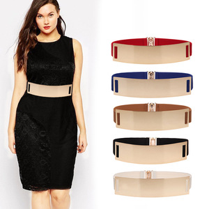 Espejo de Metal dorado de estilo coreano para mujer, vestido de <span class=keywords><strong>boda</strong></span> a juego, cinturones elásticos - Product Image 6