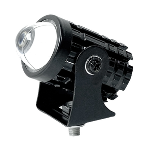 Dual Color Motorcycle Spotlight Condensing Lens Aviation Aluminum Front <b>Light</b> For Retrofit Upgrade - Product Image 1