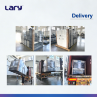 Machine de moulage par injection LARY à haute efficacité, conception de semelles complexes, automatique, 2 stations, 184 Mpa, 1650 KN, pour semelles de chaussures en caoutchouc
