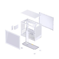 Boîtier PC de jeu Jonsbo D32 STD Micro ATX Mid Tower avec construction en acier en stock