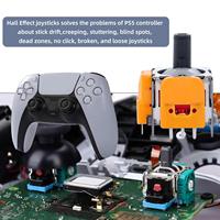 10 Pièces Capteur Analogique 3D à Effet Hall pour Manette PS5/PS4/Xbox One/Switch Pro – Pièces de Remplacement et Accessoires