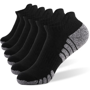 Chaussettes de sport basses en coton pour hommes et femmes, personnalisables, confortables et amortissantes, pour la course à pied - Product Image 6