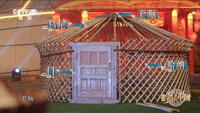 Yourte mongole de haute qualité pour vivre et maison en forme de dôme Igloo pour la famille, yourte de camping en plein air imperméable