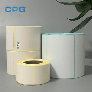 Étiquettes autocollantes personnalisées pour imprimante thermique, étanches, sans BPA, 50x25, 50x30, 100x150, étiquettes thermiques pour surfaces glacées, adhésif puissant - Product Image 1