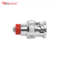 Adaptateur coaxial RF BNC mâle vers 10+32 femelle 50 ohms à faible VSWR, adaptateur fileté Microdot, connecteur coaxial compact de haute précision