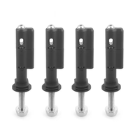 Maxtrax Mkii Kit de cartes de récupération/traction 4 pièces Pin Mounting Theft-Proof Recovery Tracks Bracket New Condition