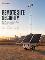 Tours de sécurité mobiles avec caméra, tours de surveillance CCTV portables pour la surveillance des parkings