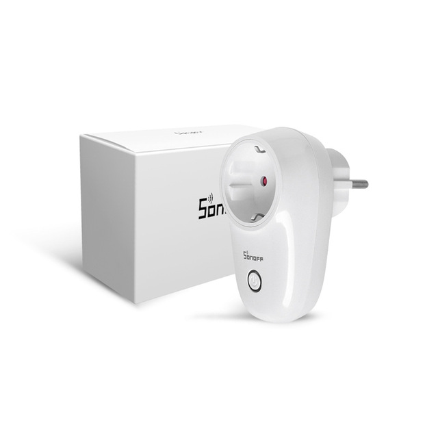 Sonoff S26R2 WiFi Smart Socket IL Wireless Plug Smart Home Switch Power Sockets Work With Alexa Google Assistant