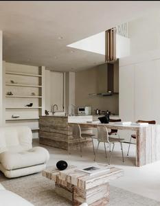 天然ティラミス トラバーチン スラブ 高級ホテル アパートメント ヴィラ インテリア壁 キッチン エレガント プレミアム - Product Image 5